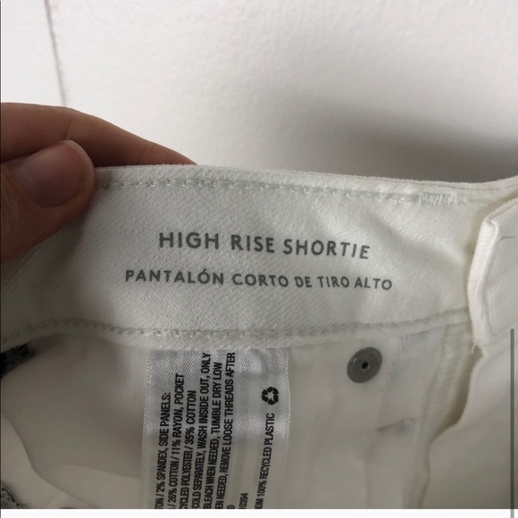 Universal Thread White High Rise Shortie Short - Picture 6 of 7
